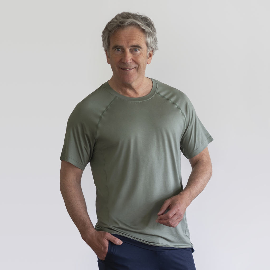 Dagsmejan Herren Stay Cool T-Shirt Sage Gr. M Dagsmejan Herren Stay Cool T-Shirt Sage Gr. M