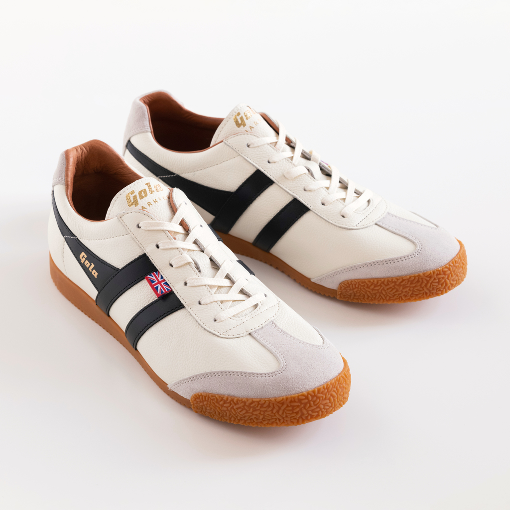 Gola Harrier Elite Herren, Weiß/Schwarz Gr. 44 - 2
