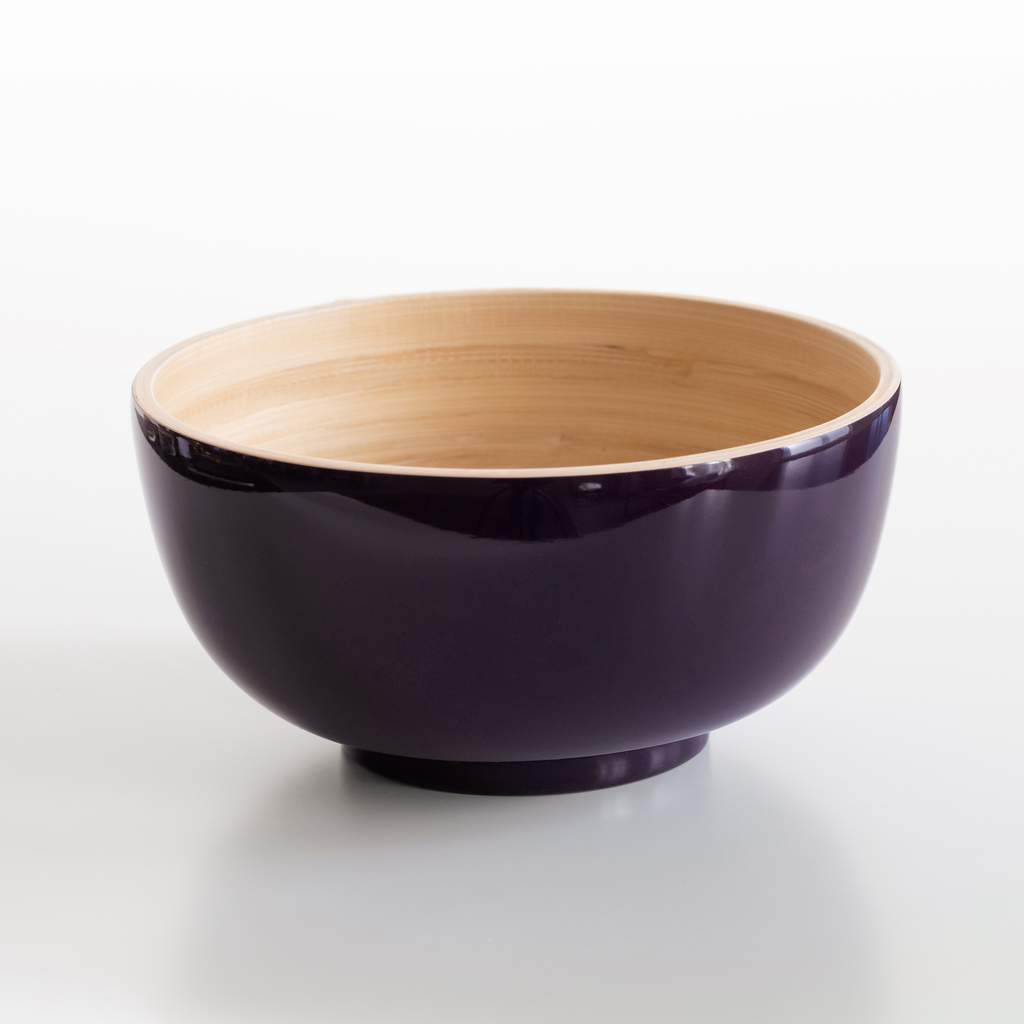 Bambus Salatschüssel S Lila Bambus Salatschüssel S Lila