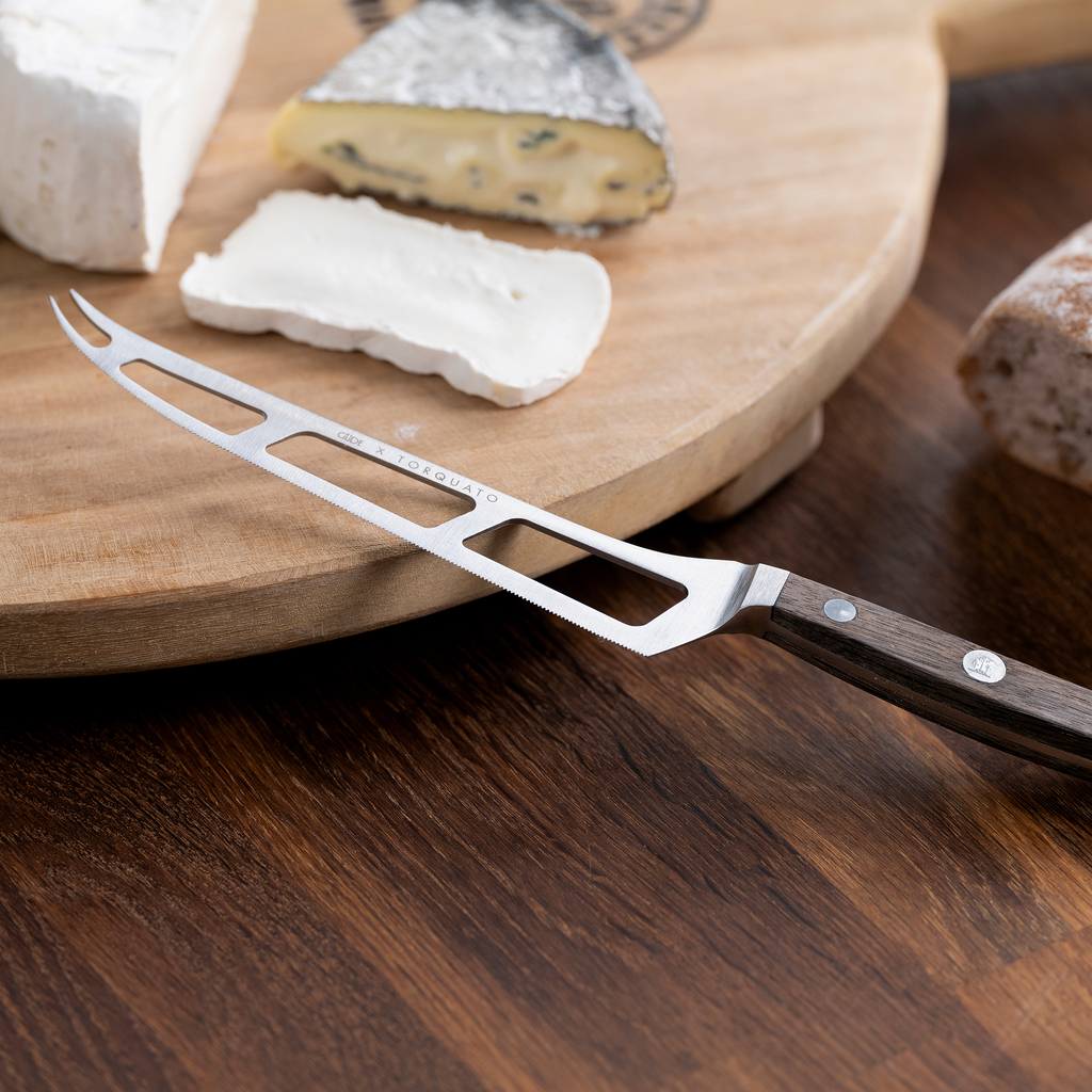 Weichkäsemesser Mooreiche 15 cm - 2 Weichkäsemesser Mooreiche 15 cm - 2