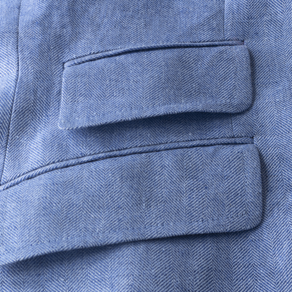 Risby & Leckonfield Blazer Hamptons Hellblau Gr. 40