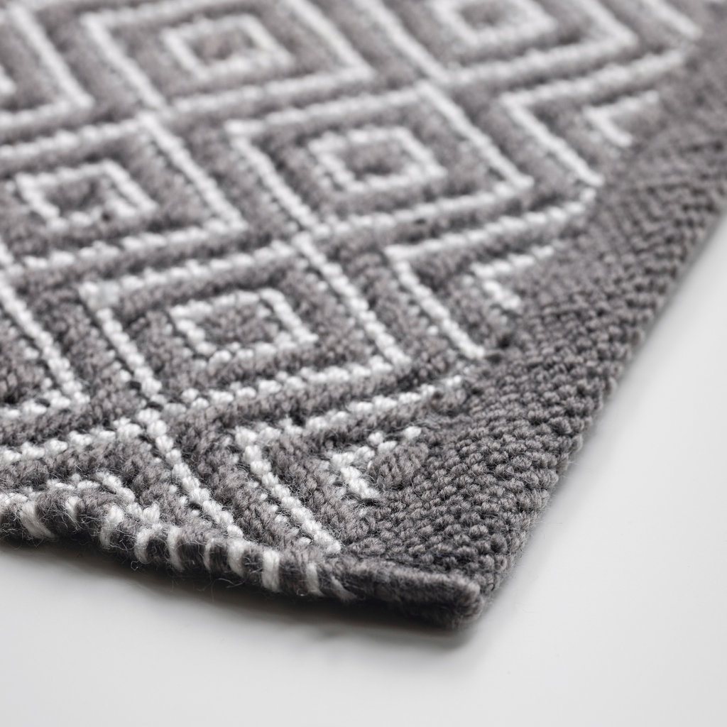 Outdoor-Teppich Nantucket Grau 60 x 90 cm - 2