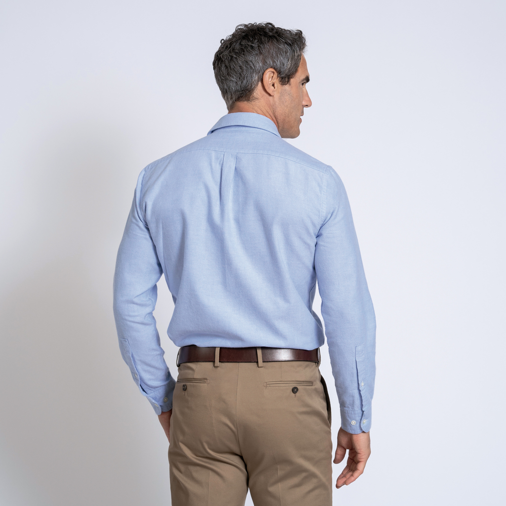 Ferreira de Almeida X Torquato Flanellhemd Hellblau Gr. L - 3