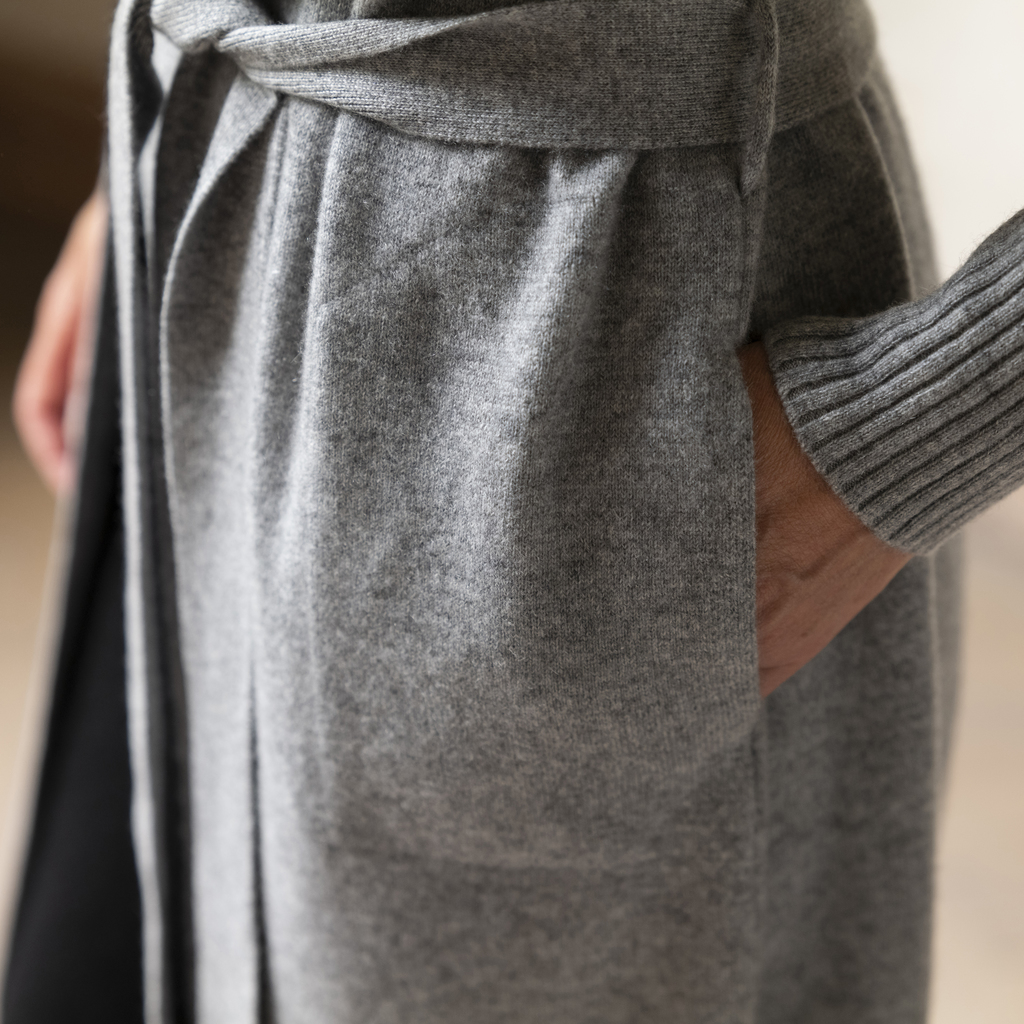 Sunday in Bed X Torquato Merino-Kaschmir-Mantel Sophie - 4