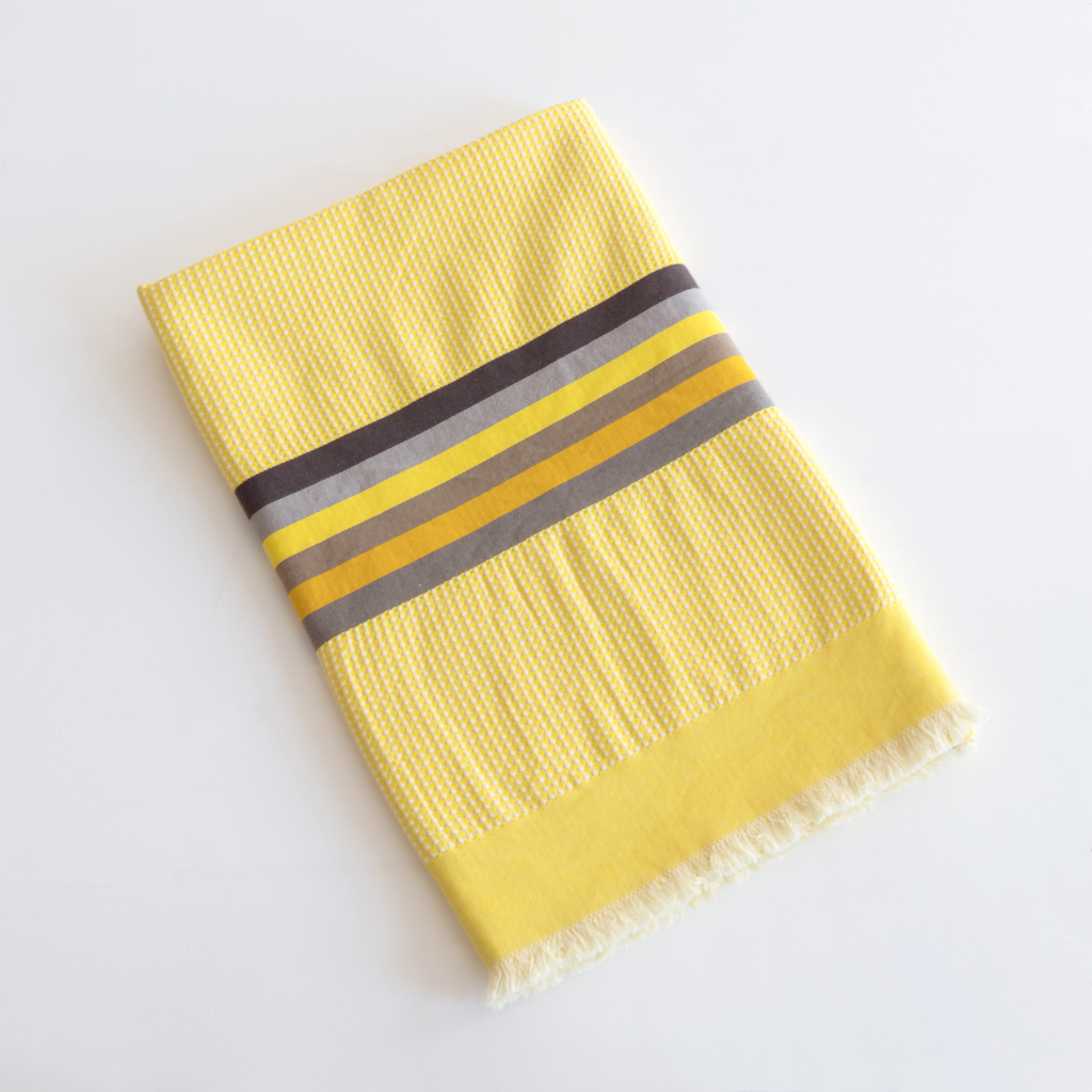 Tissage de Luz Strandtuch Citron Tissage de Luz Strandtuch Citron
