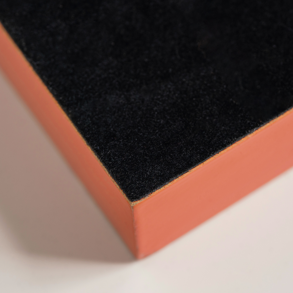 Lacktablett Shimura Lachsrot - 3 Lacktablett Shimura Lachsrot - 3