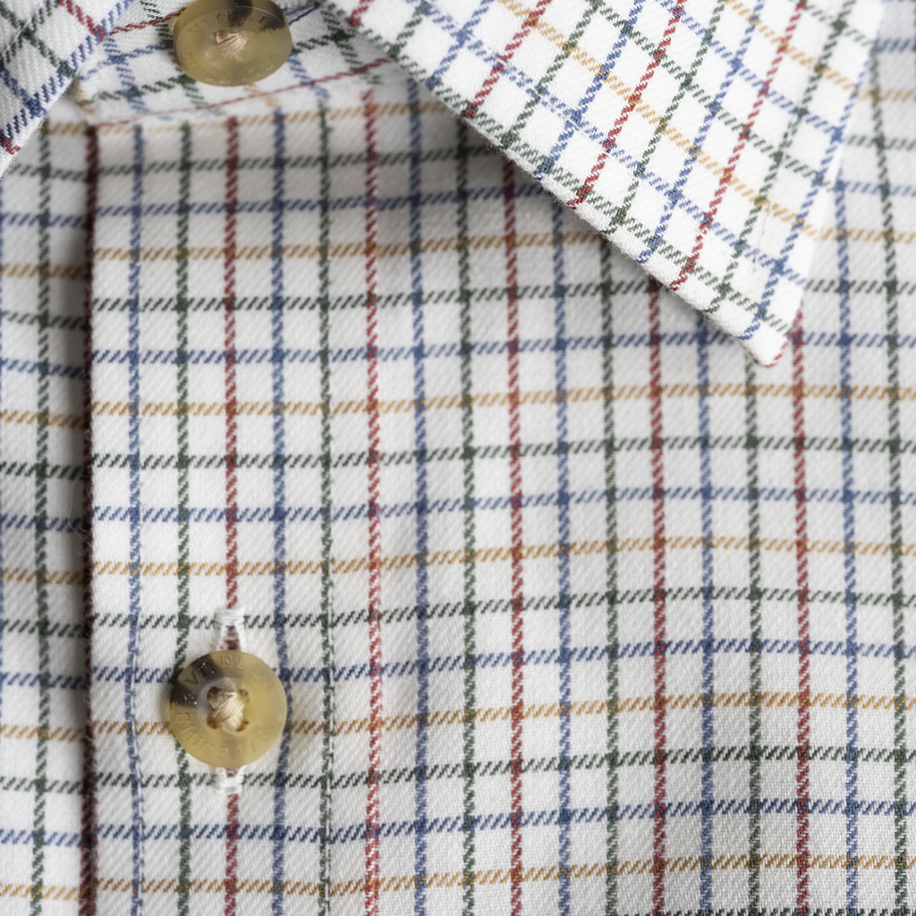 Viyella-Hemd Plum Kleines Karo 41 - 3