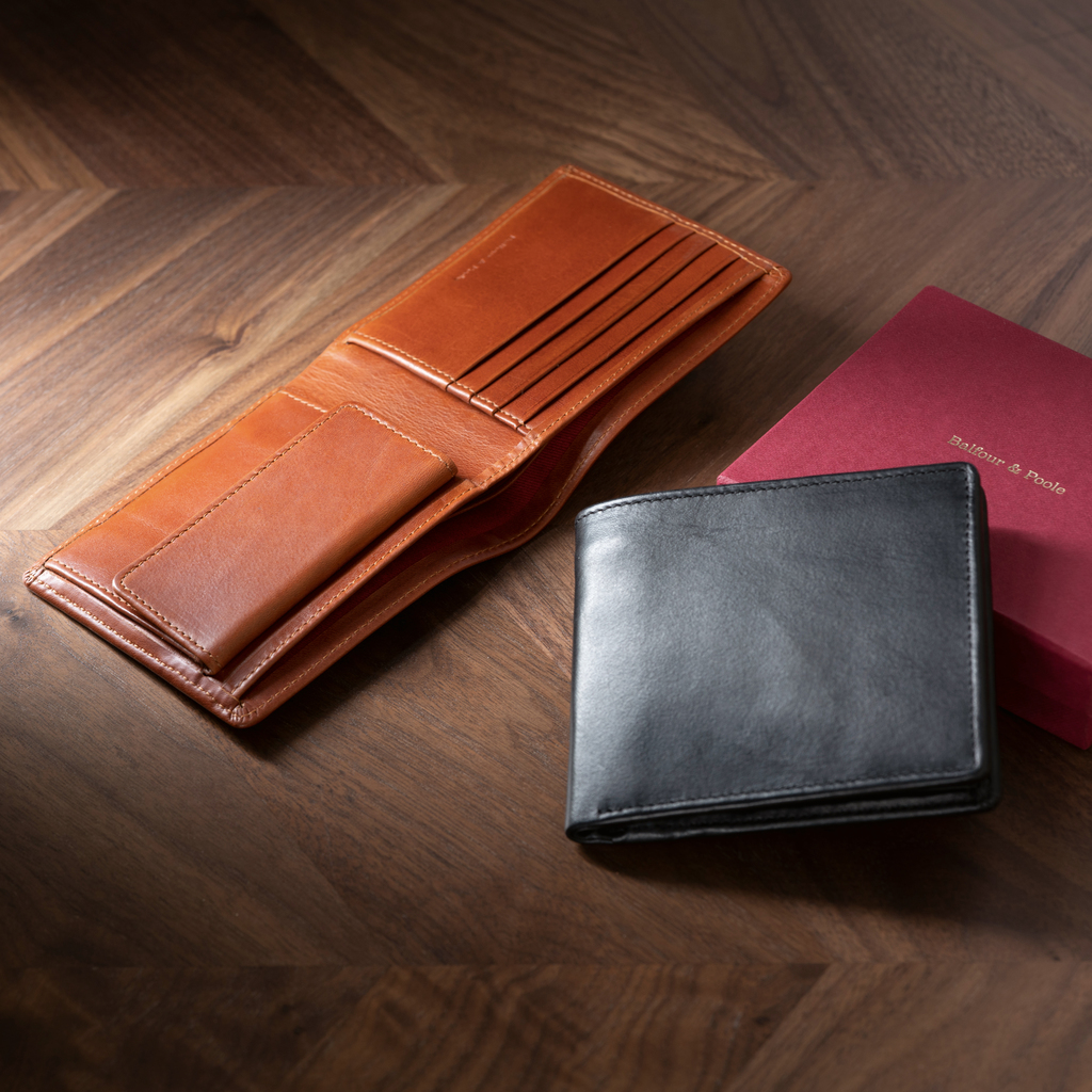 Balfour & Poole Portmonnaie mit Münzfach Sattelbraun - 5 Balfour & Poole Portmonnaie mit Münzfach Sattelbraun - 5