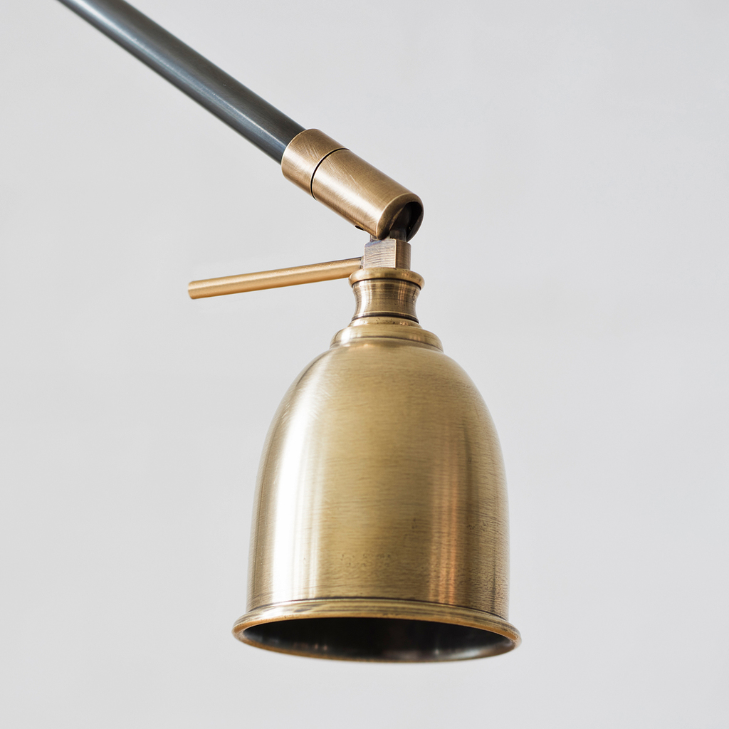 Casadisagne Leseleuchte Zwolle Schwarz / Messing - 3 Casadisagne Leseleuchte Zwolle Schwarz / Messing - 3