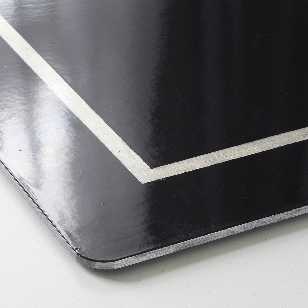 Tischsets Black/Silver 4er-Set