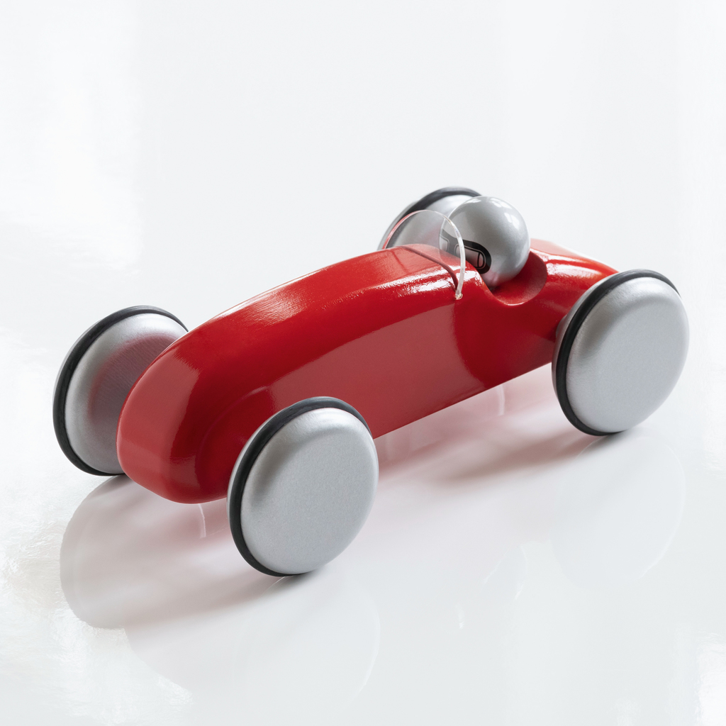 Rennauto aus Holz Rot Rennauto aus Holz Rot
