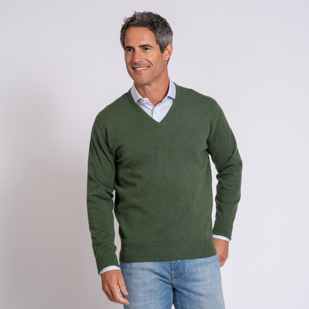 William Lockie X Torquato V-Ausschnitt Kaschmir Oxton - 4 William Lockie X Torquato V-Ausschnitt Kaschmir Oxton - 4