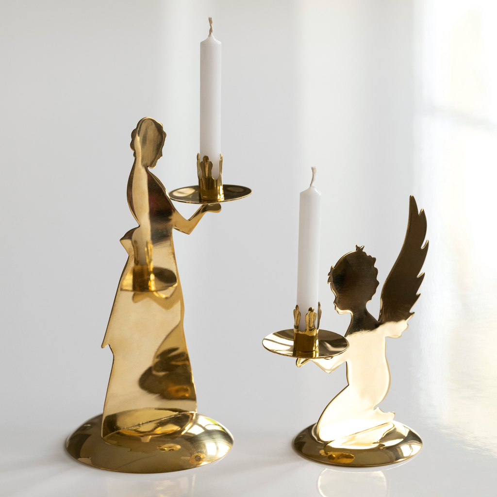 Kerzenleuchter aus Messing Lynwood - 2 Kerzenleuchter aus Messing Lynwood - 2