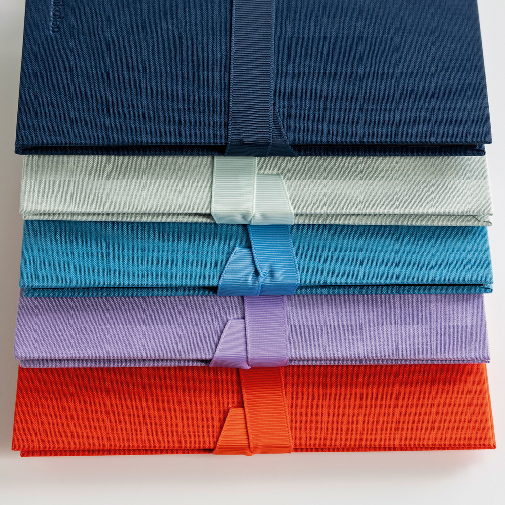 Semikolon Leporello Classico Azzurro - 3