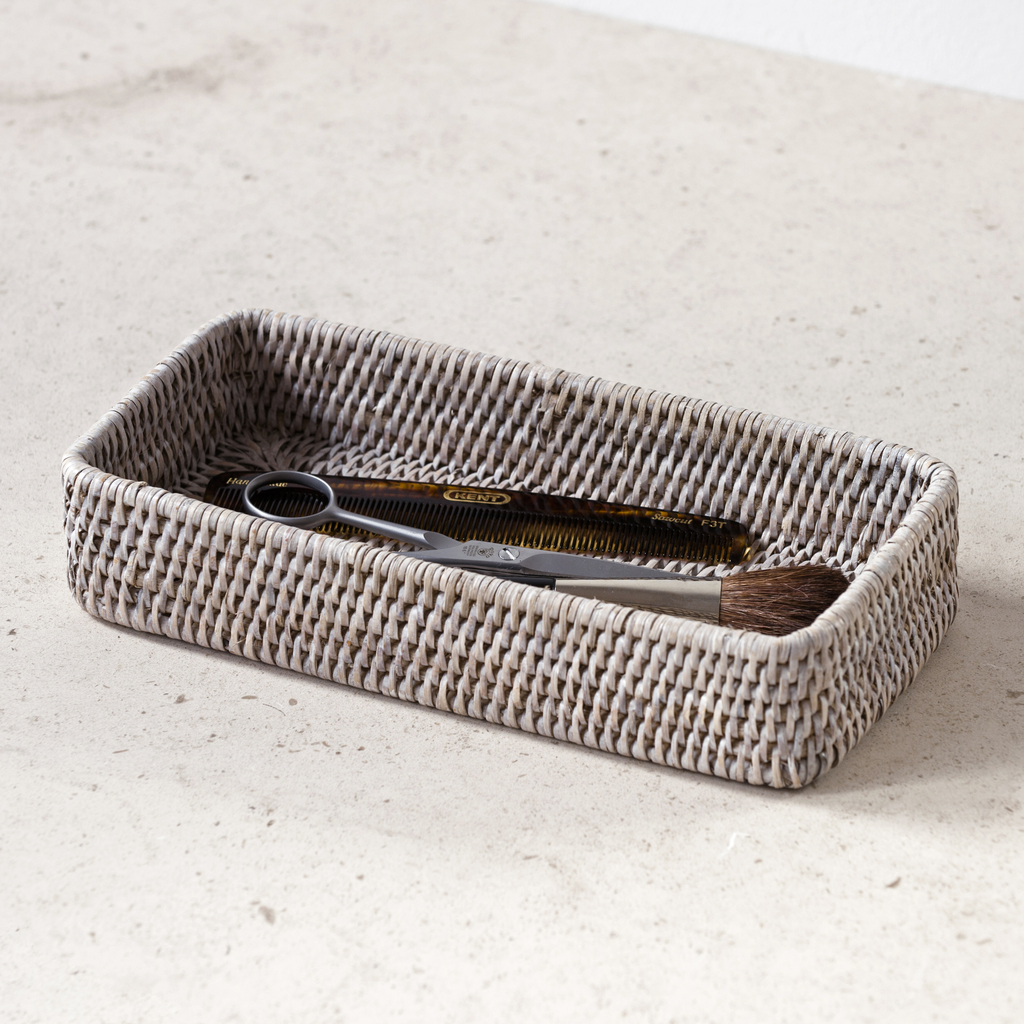 Kammschale Rattangeflecht Kammschale Rattangeflecht