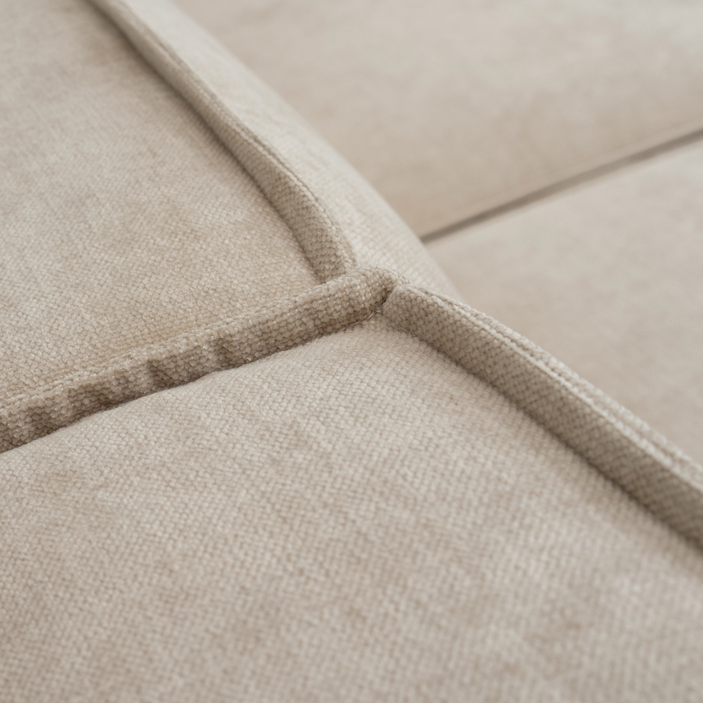 Modulares Sofa Estrade 4-Sitzer Sand