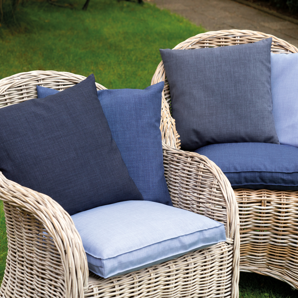 Gartenkissen Amrum Navy Blue - 2 Gartenkissen Amrum Navy Blue - 2
