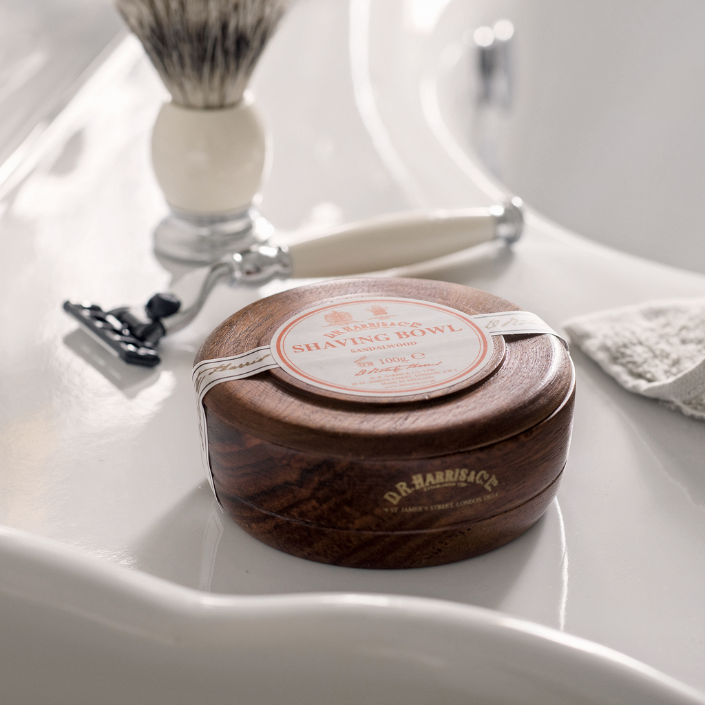 D.R. Harris Rasierschale Sandalwood 100 g D.R. Harris Rasierschale Sandalwood 100 g