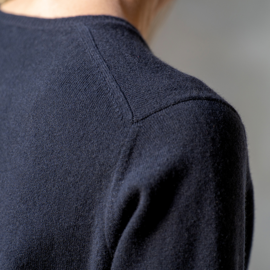 William Lockie X Torquato V-Ausschnitt Kaschmir Black L - 5 William Lockie X Torquato V-Ausschnitt Kaschmir Black L - 5