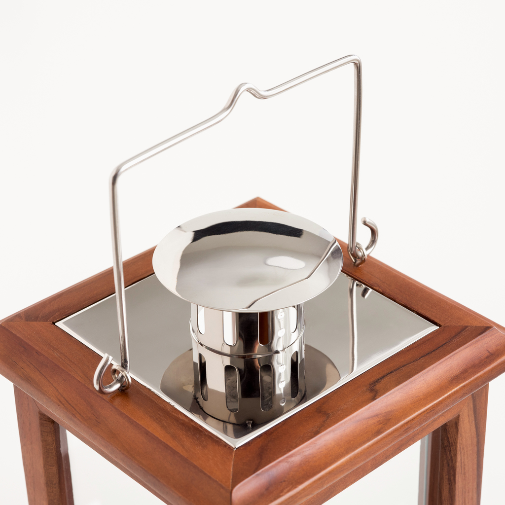 Teaklaterne Rangun 41 cm