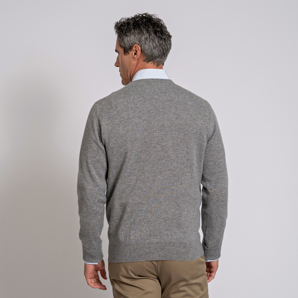William Lockie X Torquato Rundhals Kaschmir Flannel 56 - 2