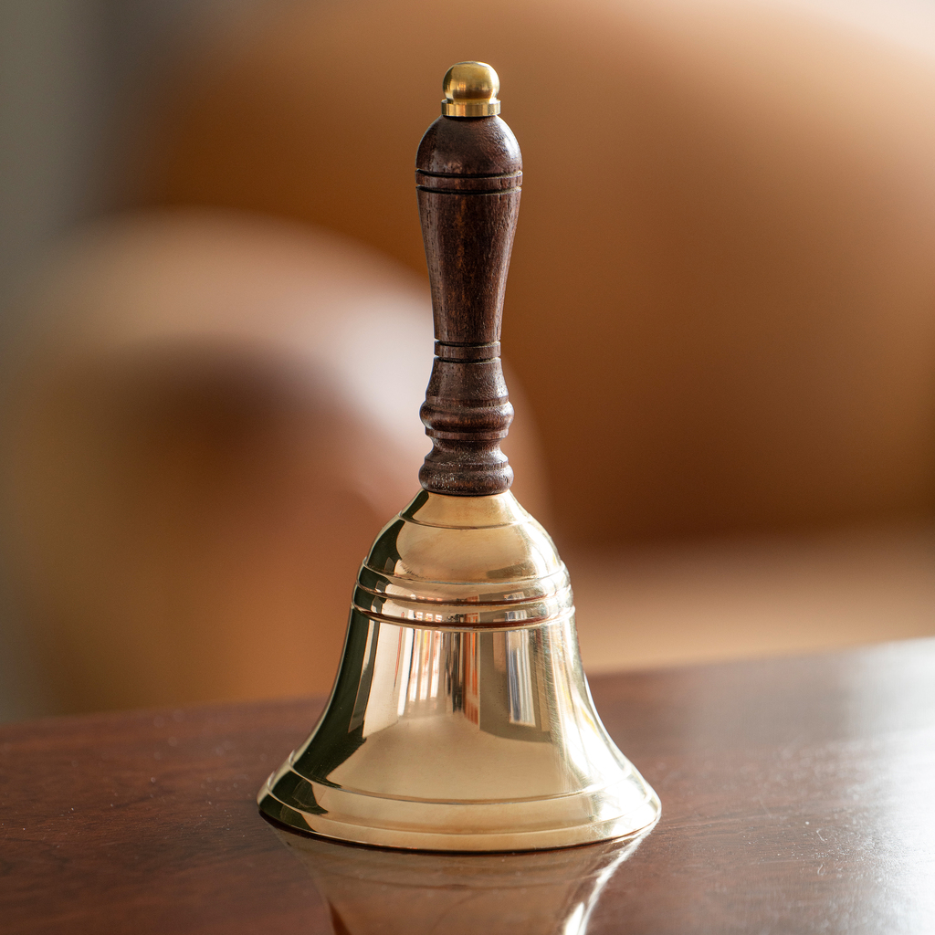 Messing Handglocke - 2