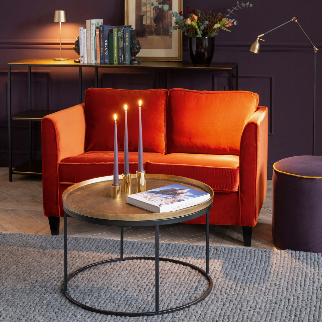 Samtsofa Auteuil