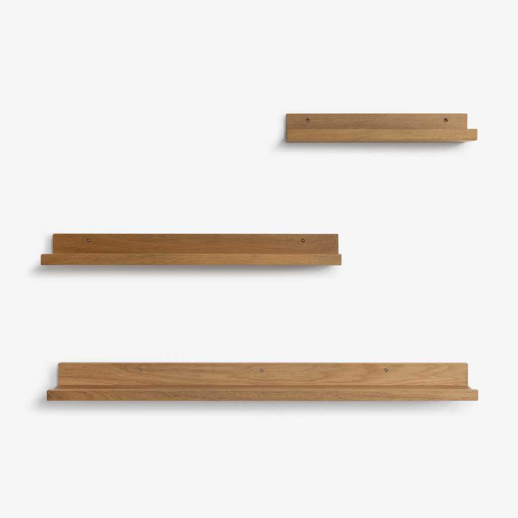 Wandregal Eichenholz 50 x 14 cm