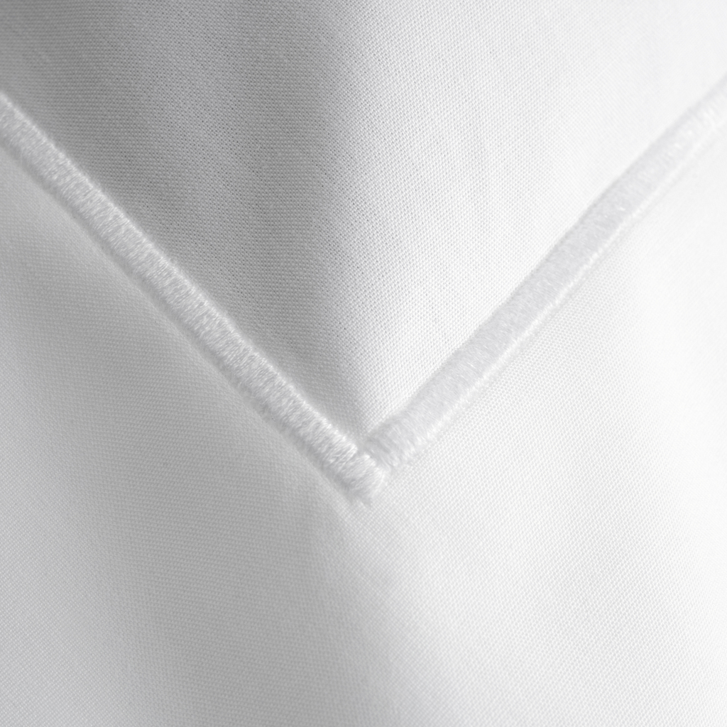 Bettbezug Perkal Weiß 200 x 200 cm - 2 Bettbezug Perkal Weiß 200 x 200 cm - 2