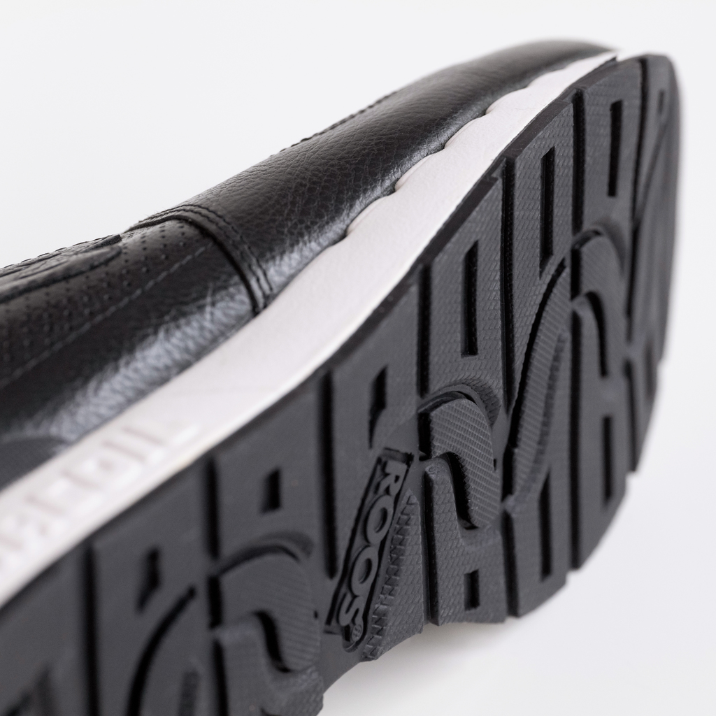 KangaROOS Leder-Sneaker Voltera Coil Black Gr. 45 - 5