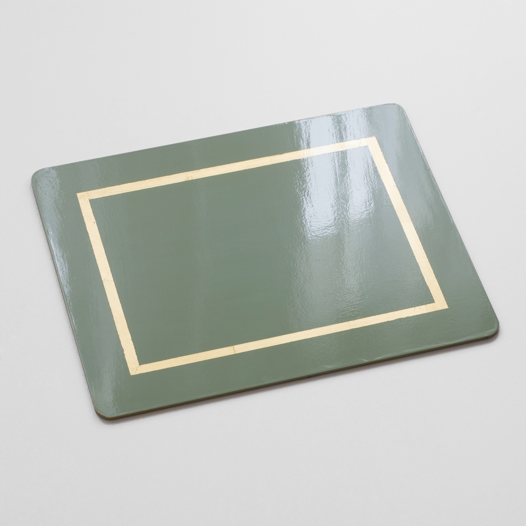 4 Tischsets 45 x 35 cm Greenstone/Gold 4 Tischsets 45 x 35 cm Greenstone/Gold