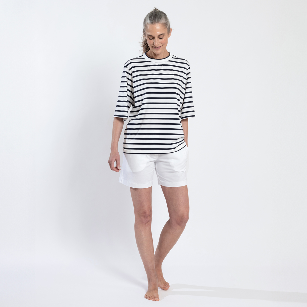Sunday in Bed X Torquato Shirt Ilona Weiß/Midnight S - 3