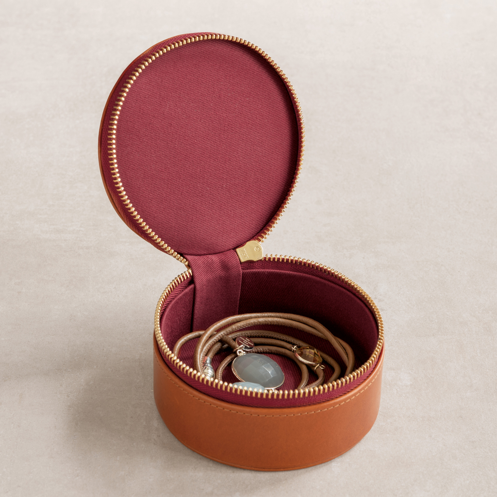 Balfour & Poole Reise-Etui Sattelbraun - 2