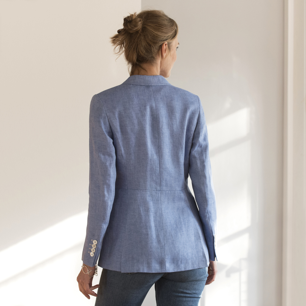 Risby & Leckonfield Blazer Hamptons Hellblau Gr. 40 - 2