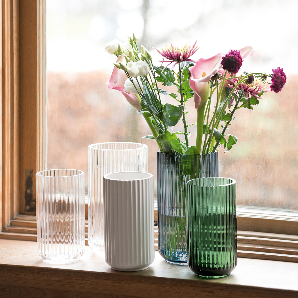 Lyngby-Vase Klein Burgundy - 3