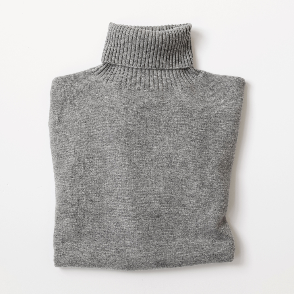 Sunday in Bed X Torquato Merino-Kaschmir-Pullover Grau S