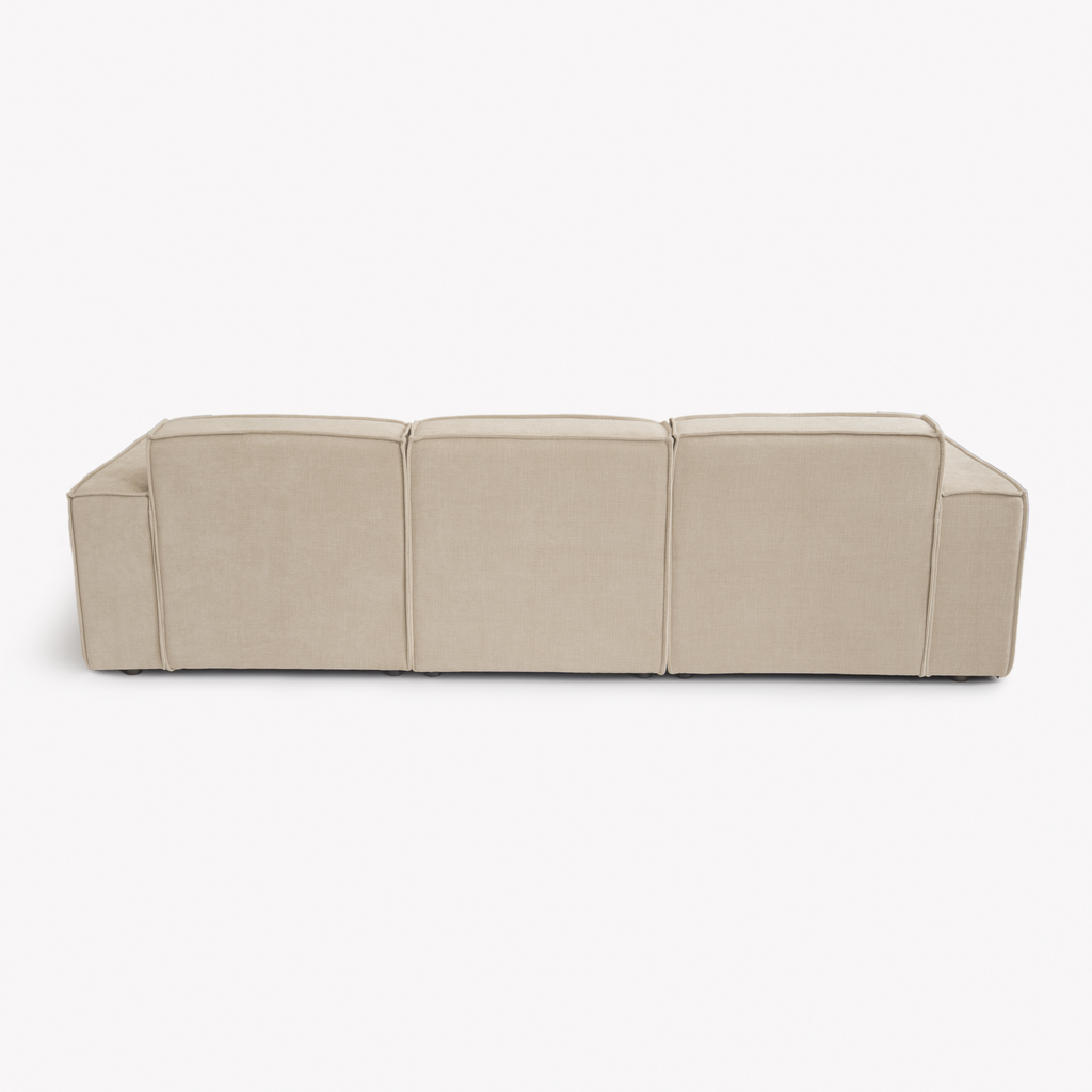 Modulares Sofa Estrade 4-Sitzer Sand