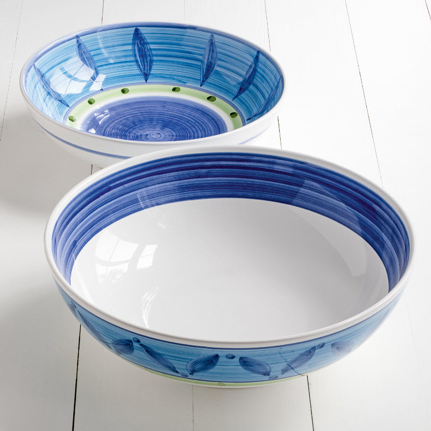 Ruggeri Blue Moon Schüssel 35 cm - 2 Ruggeri Blue Moon Schüssel 35 cm - 2