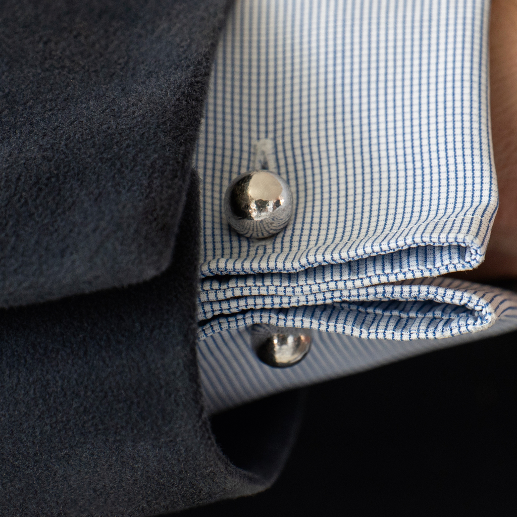 Manschettenknöpfe Balls Sterlingsilber - 2 Manschettenknöpfe Balls Sterlingsilber - 2