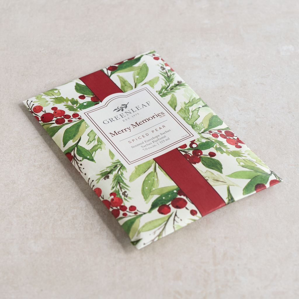 Green leaf Duftumschlag Merry Memories Green leaf Duftumschlag Merry Memories