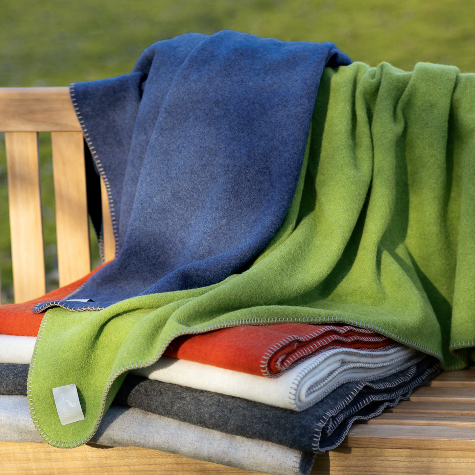 Steiner Wolldecke Graphit - 3 Steiner Wolldecke Graphit - 3