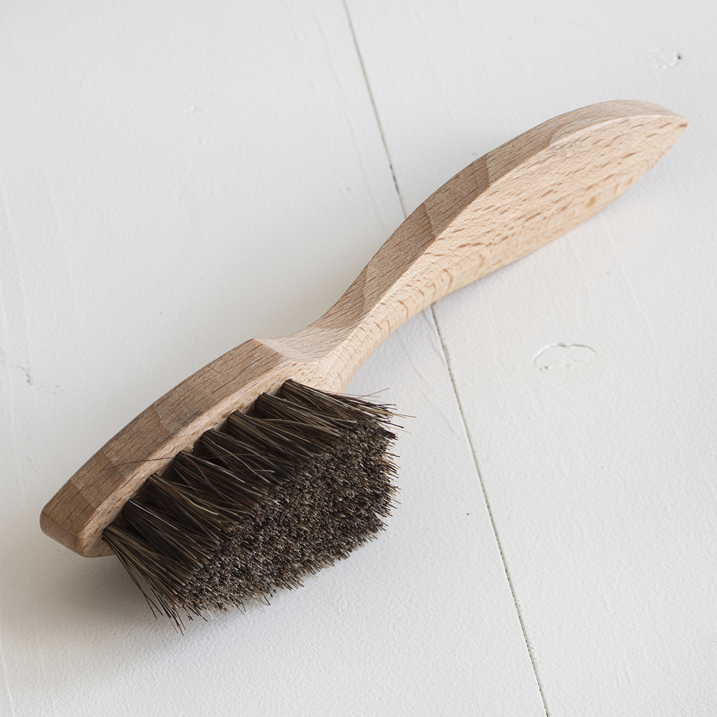 Schuhcreme-Auftragebürste dunkel Schuhcreme-Auftragebürste dunkel