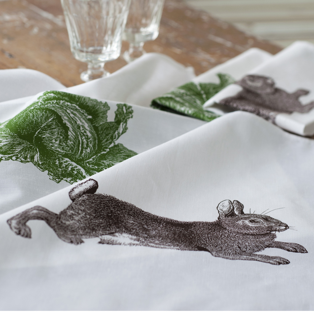 Thornback & Peel Serviette Hirsch - 2