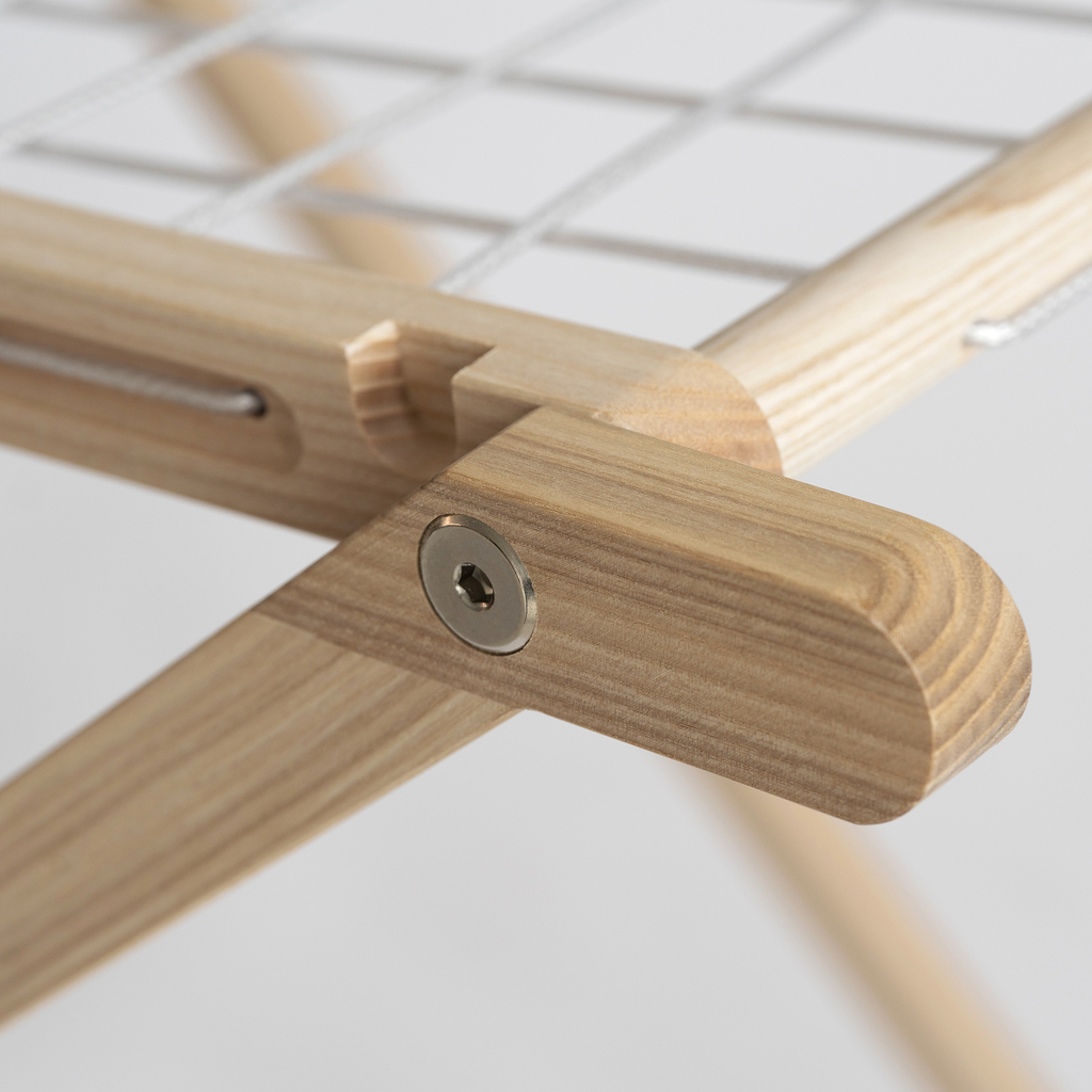 Wäscheständer aus Holz - 4