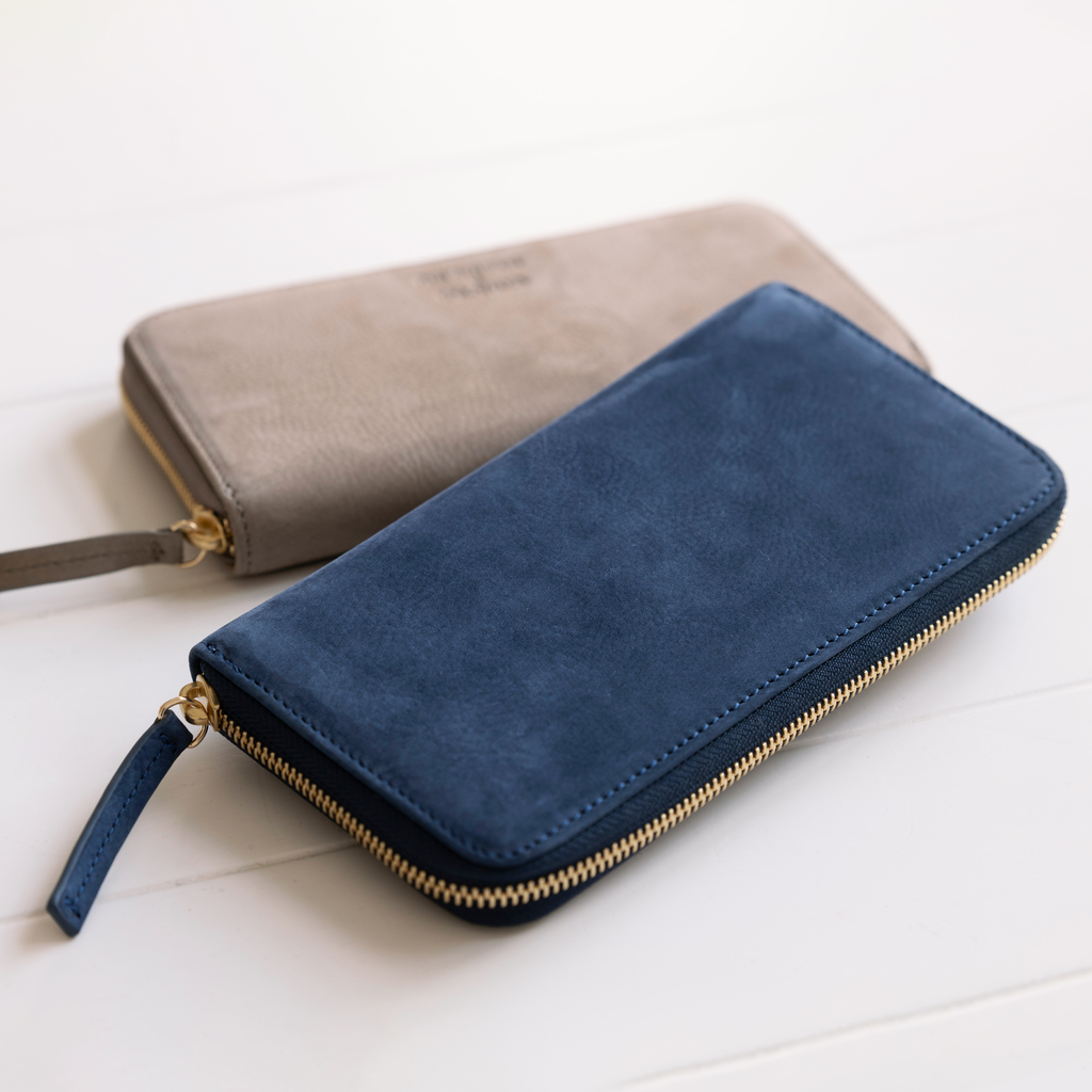 Chi Chi Fan x Torquato Portemonnaie Classic True Blue - 4