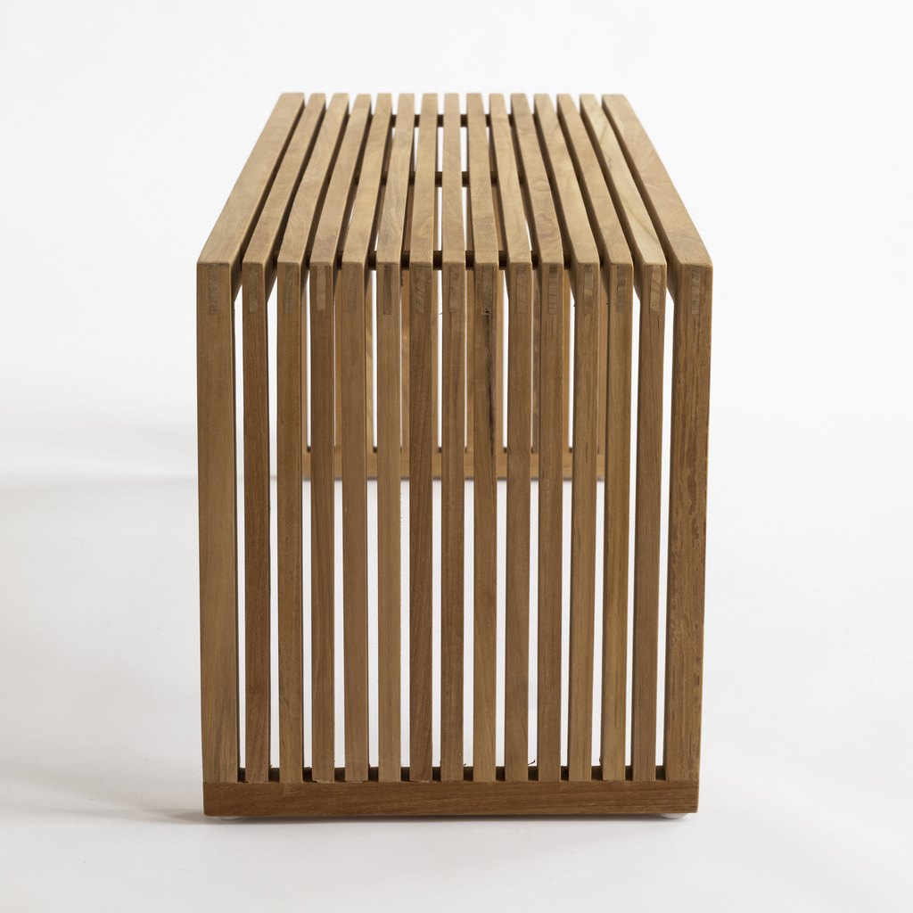 Teakbank Vinklet - 3 Teakbank Vinklet - 3