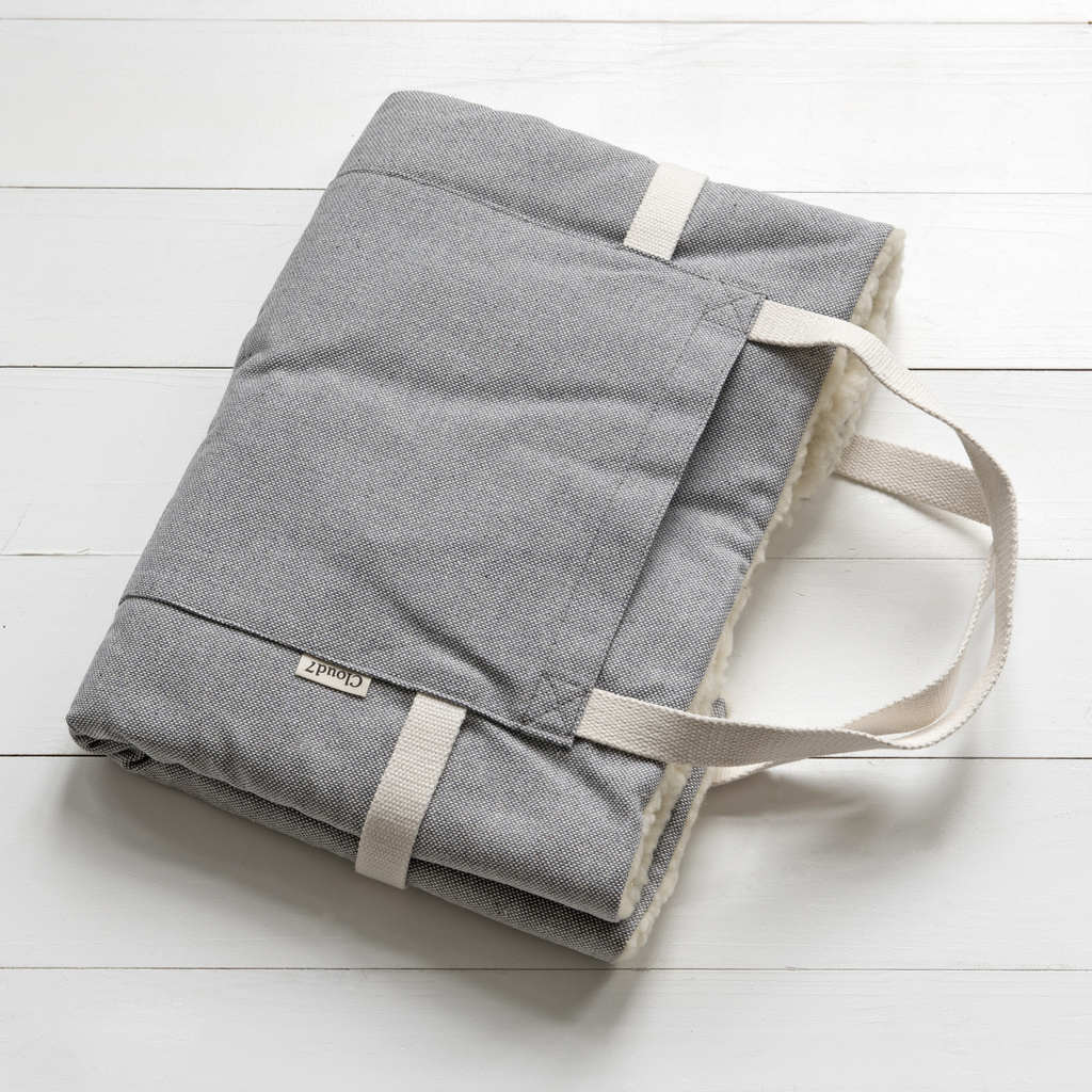 Cloud 7 Travel Bed Grey L Cloud 7 Travel Bed Grey L