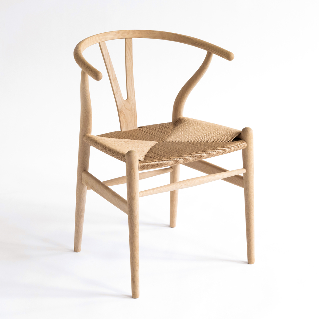 The Wishbone Chair Eiche geseift - 2