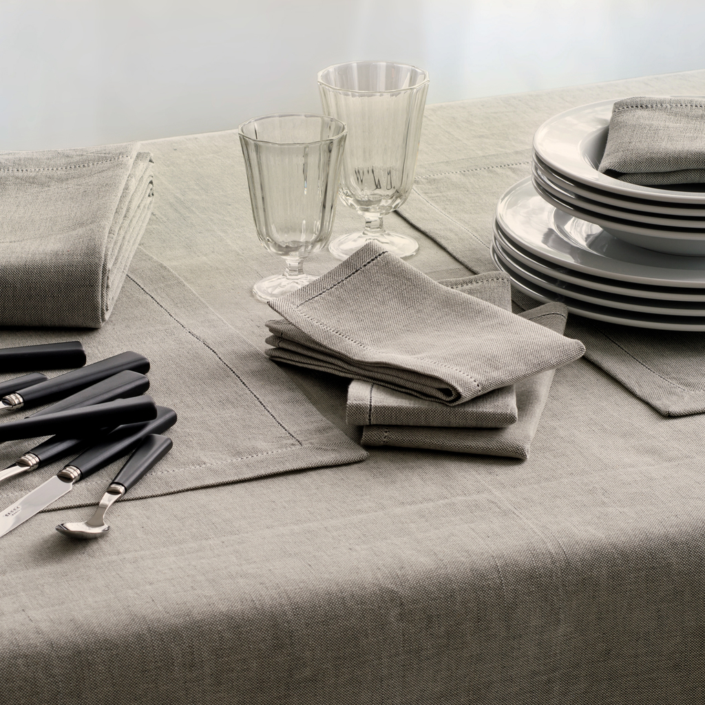 Tischdecke Busatti 140 x 250 cm Taupe