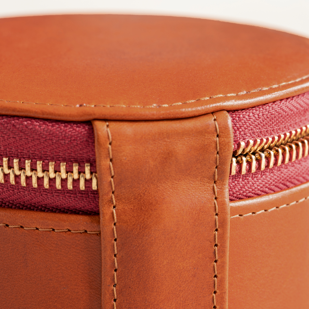 Balfour & Poole Reise-Etui Sattelbraun